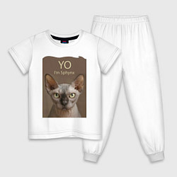 Детская пижама Yo - Im Sphynx