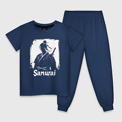 Детская пижама Портрет самурая