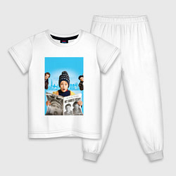 Детская пижама Один дома в Нью-Йорке