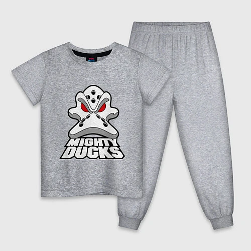 Детская пижама HC Anaheim Ducks / Меланж – фото 1