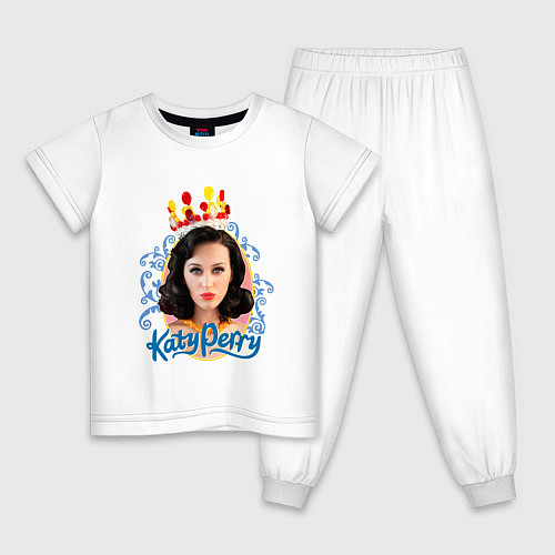 Детская пижама Katy Perry: sweet girl / Белый – фото 1