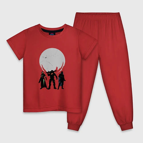 Детская пижама Destiny Guardians / Красный – фото 1