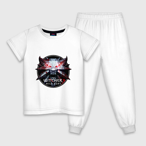 Детская пижама The Witcher 3 / Белый – фото 1