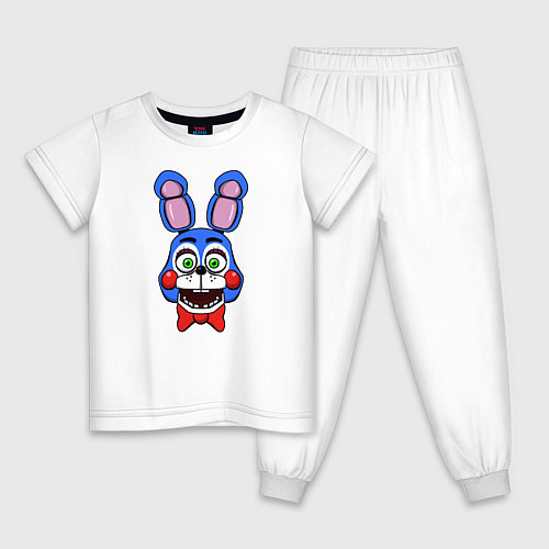 Детская пижама Toy Bonnie FNAF / Белый – фото 1