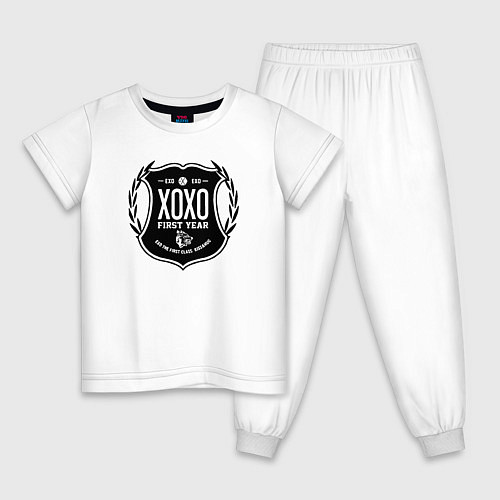 Детская пижама EXO XOXO / Белый – фото 1