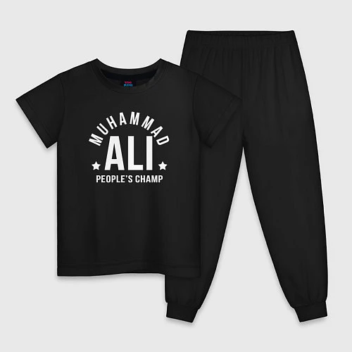 Детская пижама Muhammad Ali / Черный – фото 1