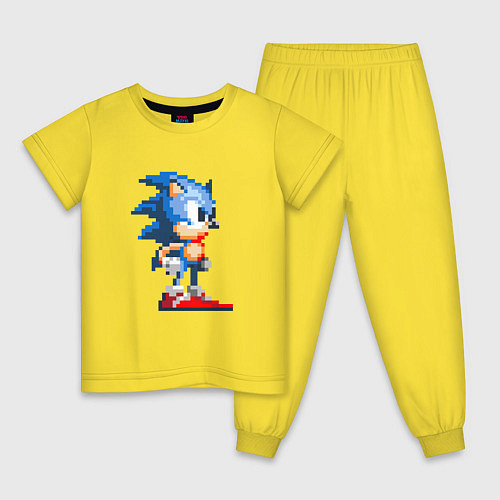 Детская пижама Sonic / Желтый – фото 1