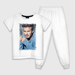 Детская пижама David Beckham: Portrait