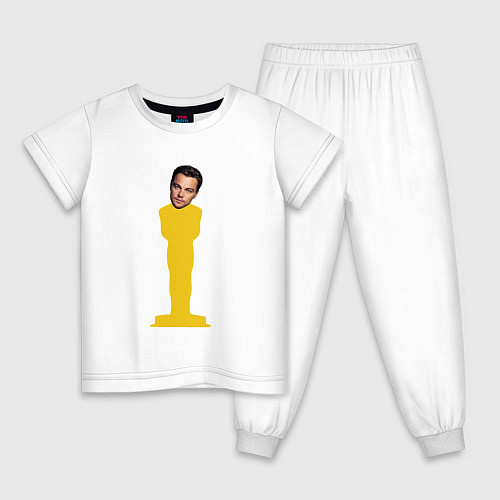 Детская пижама Oscar Dicaprio / Белый – фото 1