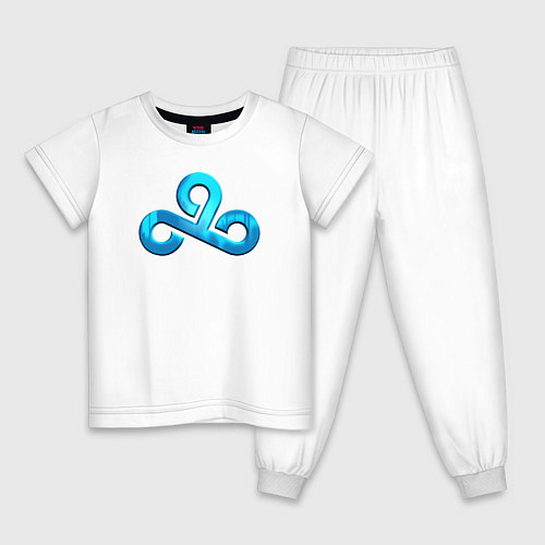 Детская пижама Cloud9 Foil Металлический эффект / Белый – фото 1