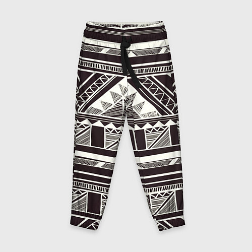 Детские брюки Etno pattern / 3D-принт – фото 1