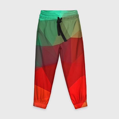 Детские брюки Abstraction colorise / 3D-принт – фото 1