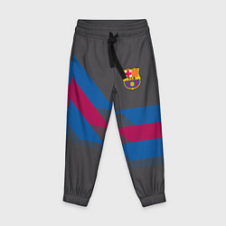 Брюки детские Barcelona FC: Dark style, цвет: 3D-принт