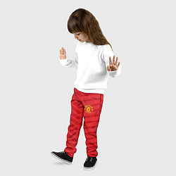 Брюки детские FC Manchester United: Reverse, цвет: 3D-принт — фото 2