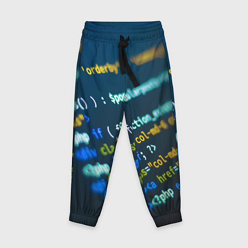 Детские брюки Programming Collection / 3D-принт – фото 1