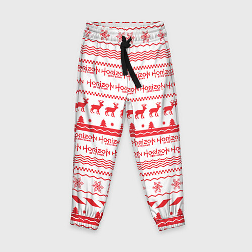 Детские брюки Horizon Zero Dawn: New Year / 3D-принт – фото 1