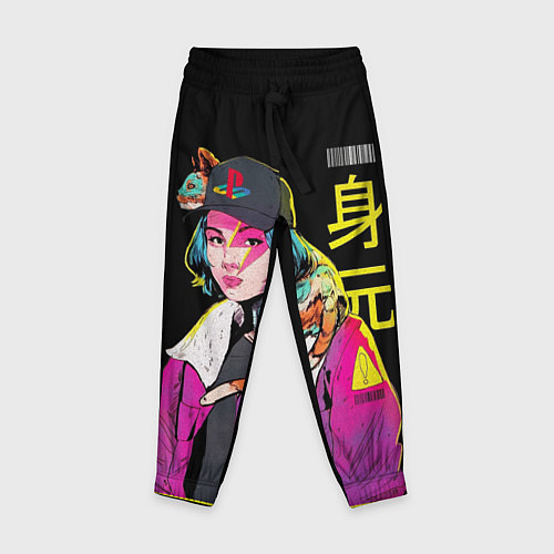 Детские брюки 2К Girl / 3D-принт – фото 1