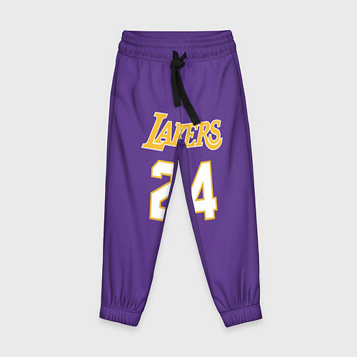 Детские брюки Los Angeles Lakers Kobe Brya / 3D-принт – фото 1