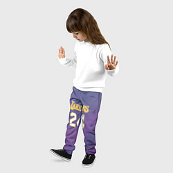 Брюки детские Los Angeles Lakers Kobe Brya, цвет: 3D-принт — фото 2