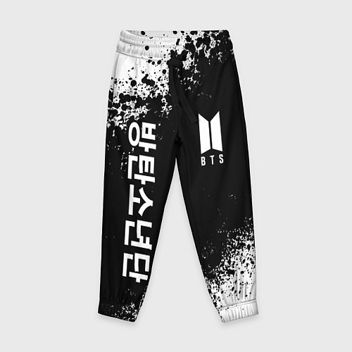 Детские брюки BTS / 3D-принт – фото 1