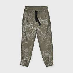 Детские брюки Листья пальмы