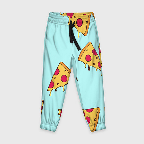 Детские брюки Ароматная пицца / 3D-принт – фото 1