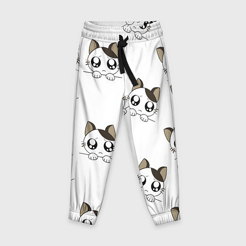 Детские брюки Котята / 3D-принт – фото 1