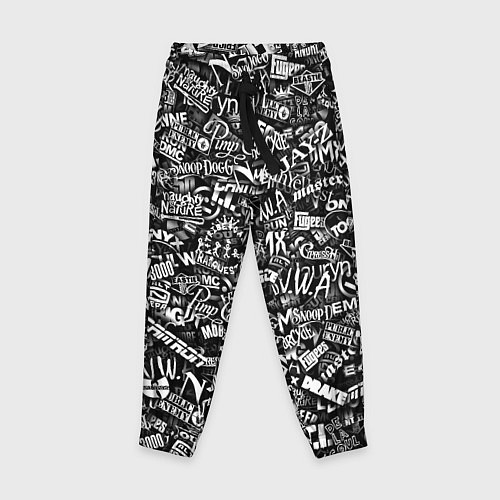 Детские брюки Top Hip Hop / 3D-принт – фото 1