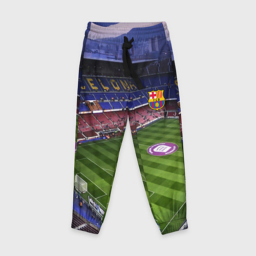 Детские брюки FC BARCELONA / 3D-принт – фото 1