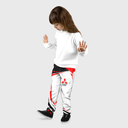 Брюки детские Mitsubishi EVO Uniform, цвет: 3D-принт — фото 2