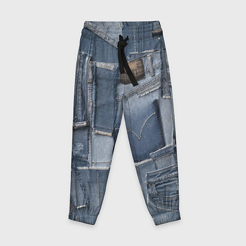 Детские брюки Jeans life / 3D-принт – фото 1