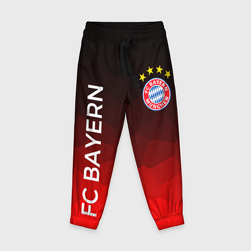 Детские брюки ФК БАВАРИЯ BAYERN МЮНХЕН / 3D-принт – фото 1