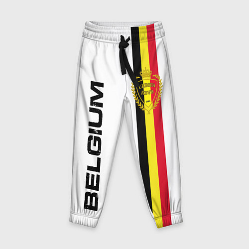 Детские брюки СБОРНАЯ БЕЛЬГИИ / 3D-принт – фото 1