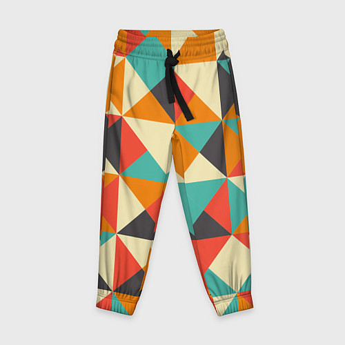 Детские брюки Треугольники / 3D-принт – фото 1