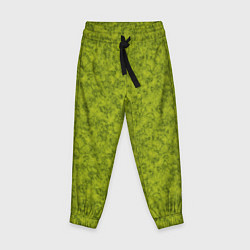 Детские брюки Зеленый мраморный узор