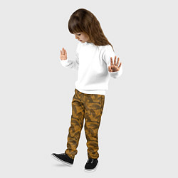 Брюки детские Дикие Леопарды, цвет: 3D-принт — фото 2
