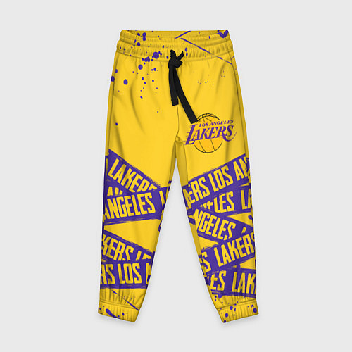 Детские брюки LAKERS SPORT LINE STYLE NBA / 3D-принт – фото 1