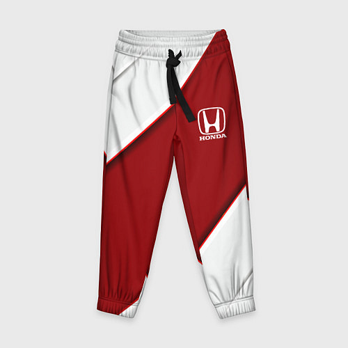 Детские брюки Honda - Red sport / 3D-принт – фото 1