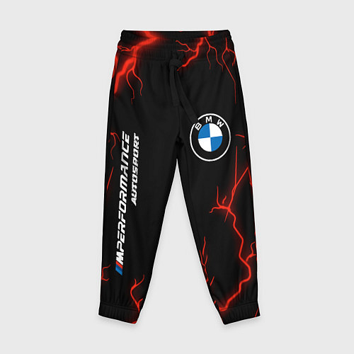 Детские брюки BMW Autosport Молнии / 3D-принт – фото 1