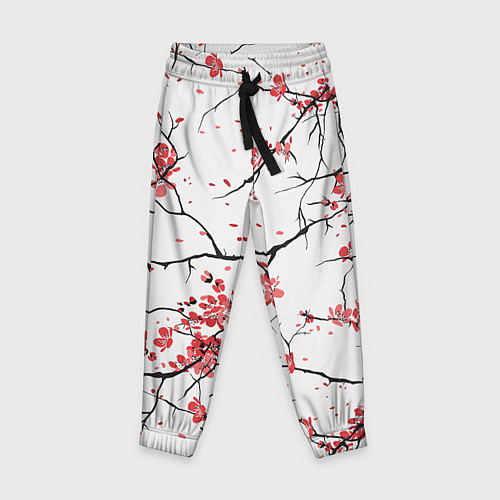 Детские брюки Осенние деревья / 3D-принт – фото 1