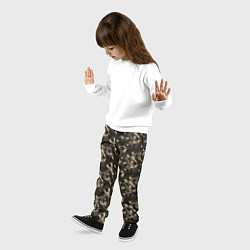 Брюки детские Раки камуфляж, цвет: 3D-принт — фото 2