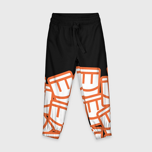 Детские брюки Куча смайликов из REC ROOM / 3D-принт – фото 1