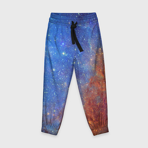 Детские брюки Яркая вселенная / 3D-принт – фото 1