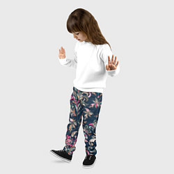 Брюки детские Холодная хохлома, цвет: 3D-принт — фото 2