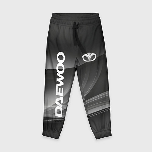 Детские брюки Daewoo - абстракция / 3D-принт – фото 1