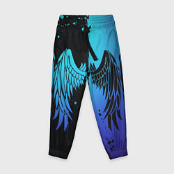 Брюки детские Крылья инь янь, цвет: 3D-принт