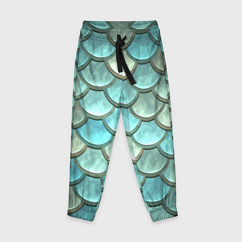 Детские брюки Рыбья чешуя / 3D-принт – фото 1