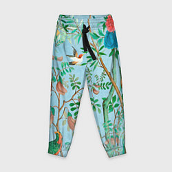 Детские брюки Райский сад в стиле gucci