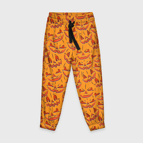 Детские брюки Halloween Pumpkin Pattern / 3D-принт – фото 1