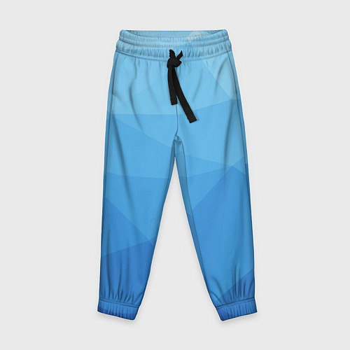 Детские брюки Неправильный геометрический абстрактный фон / 3D-принт – фото 1